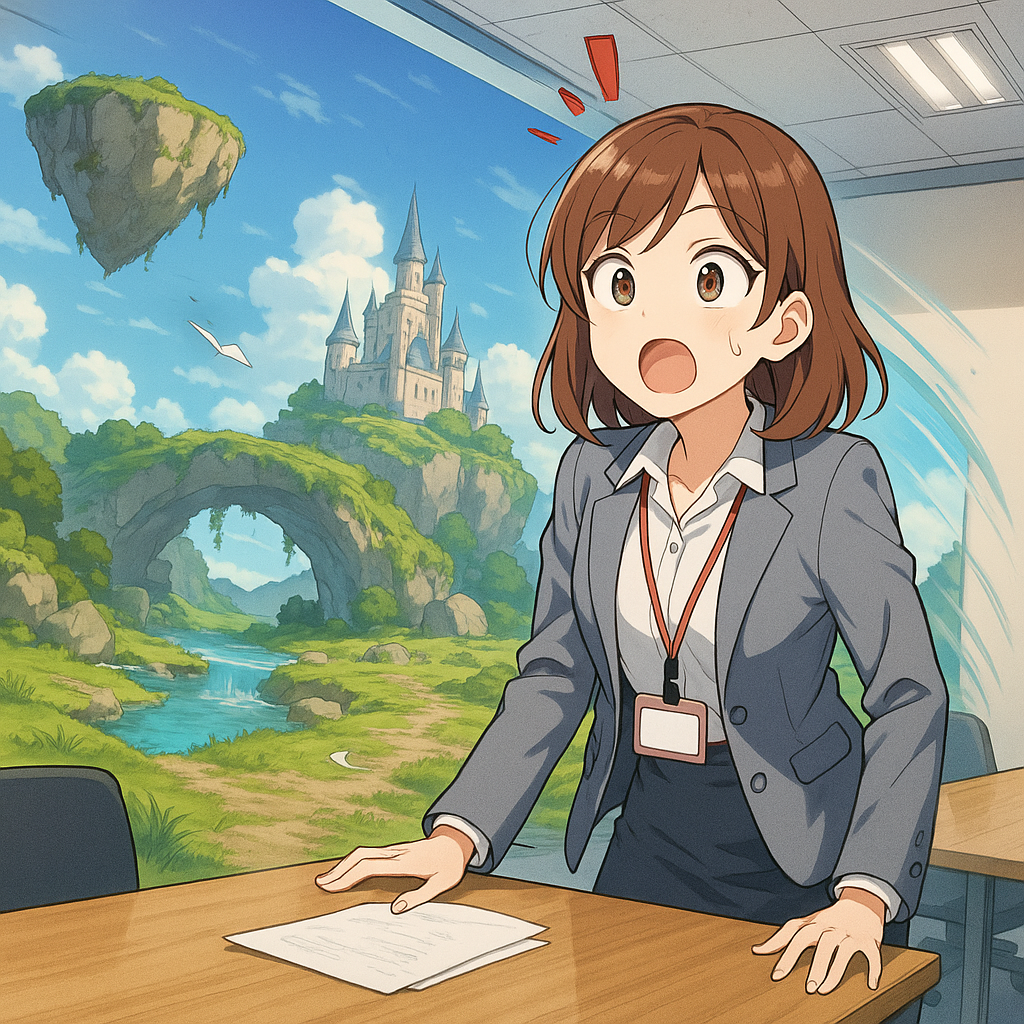 午後だけ異世界になる会議室の利用申請について